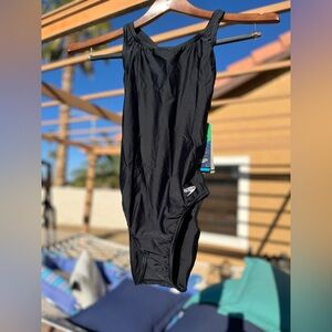 Speedo Black One-Piece Swimsuit
